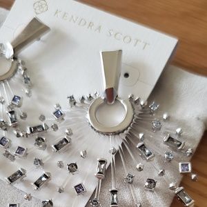 NWT Kendra Scott Fabia Lilac Mix Earrings $250